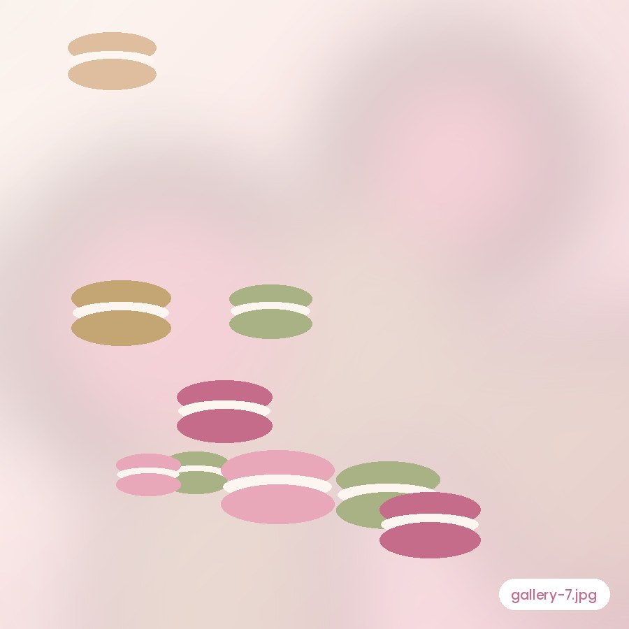 Macaron tower
